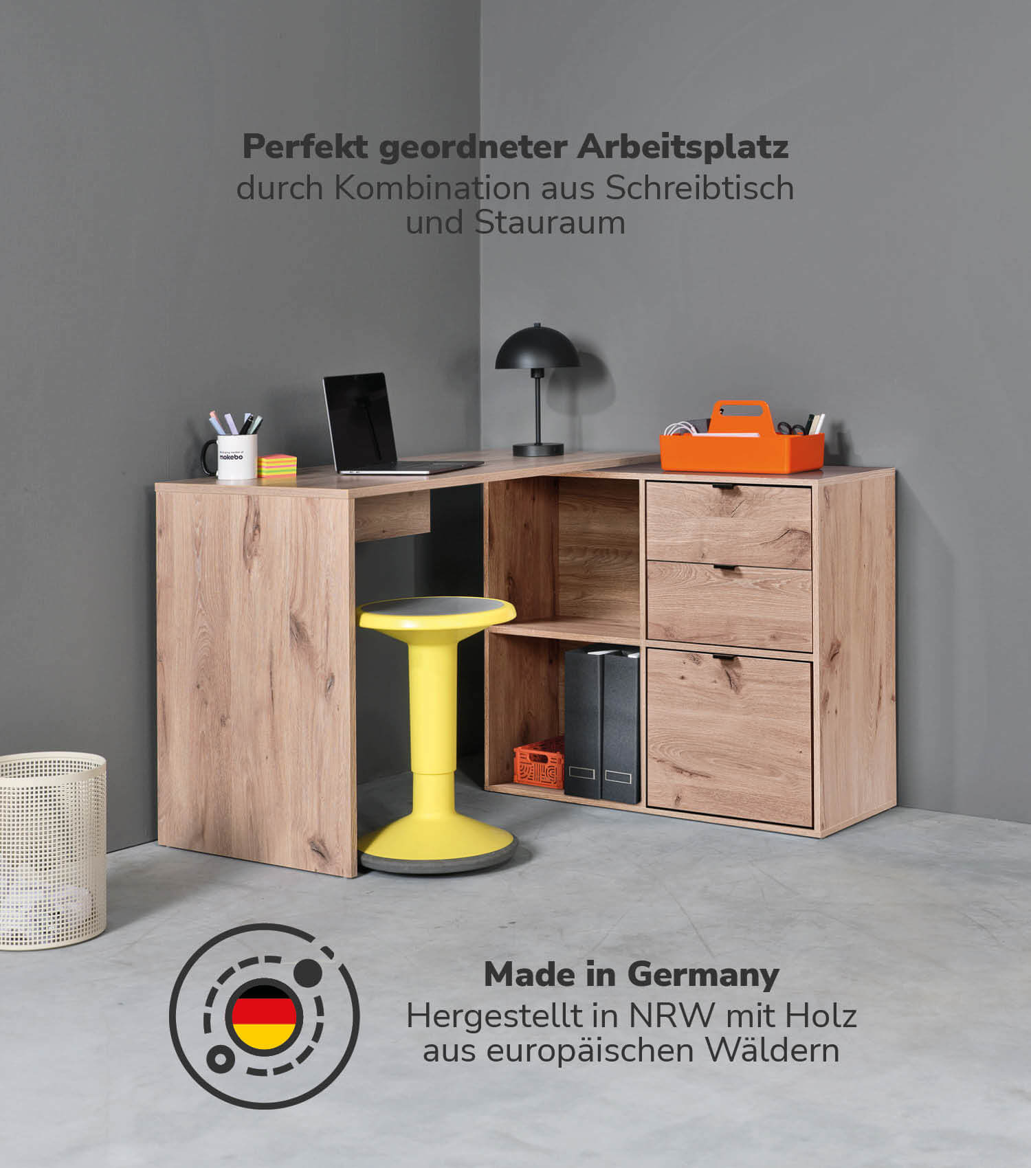 Schreibtisch Eckschreibtisch Computertisch Kinderschreibtisch PC Tisch