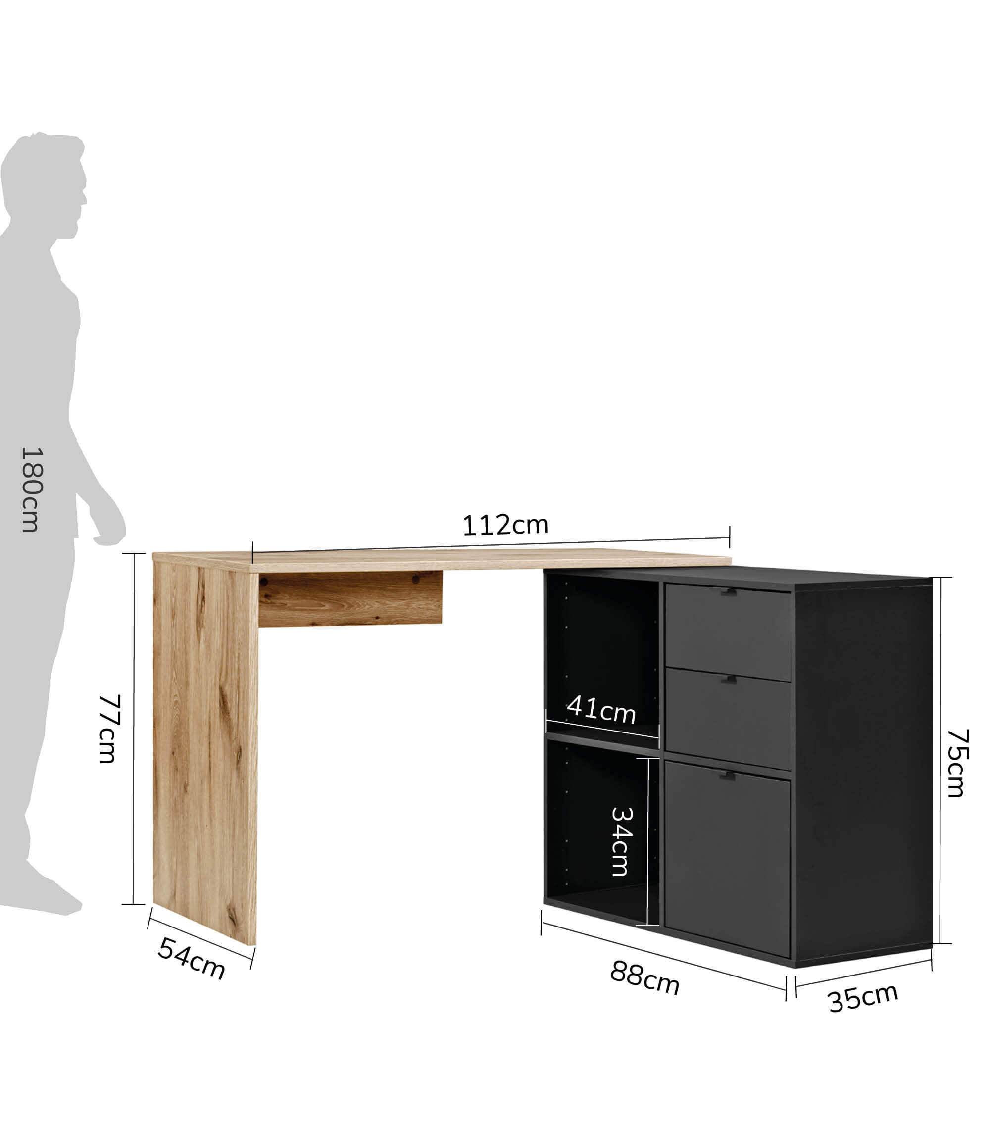 Schreibtisch Eckschreibtisch Computertisch Kinderschreibtisch PC Tisch