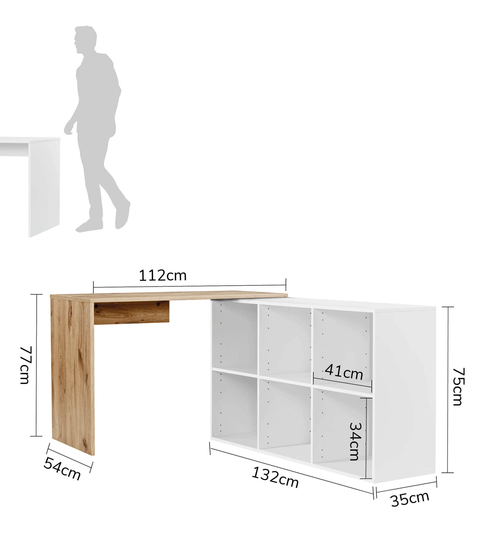 Schreibtisch Eckschreibtisch Computertisch Kinderschreibtisch PC Tisch