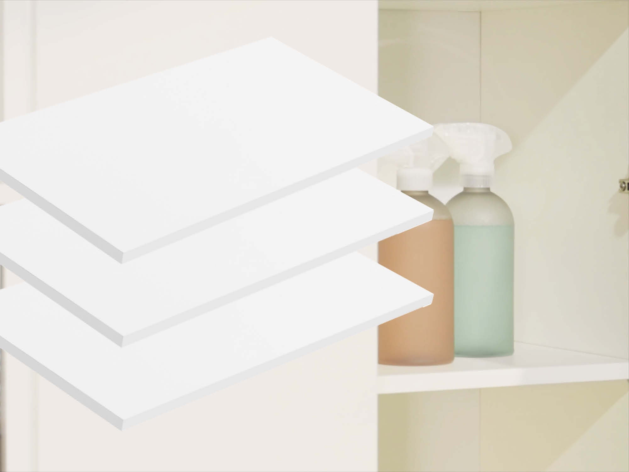 Belastbare Einlegeböden für deinen Besenschrank