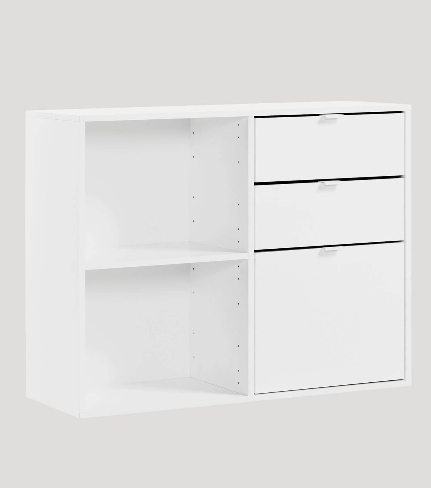 Aktenregal Würfelregal Raumteiler Bücherregal Büroregal Holzregal