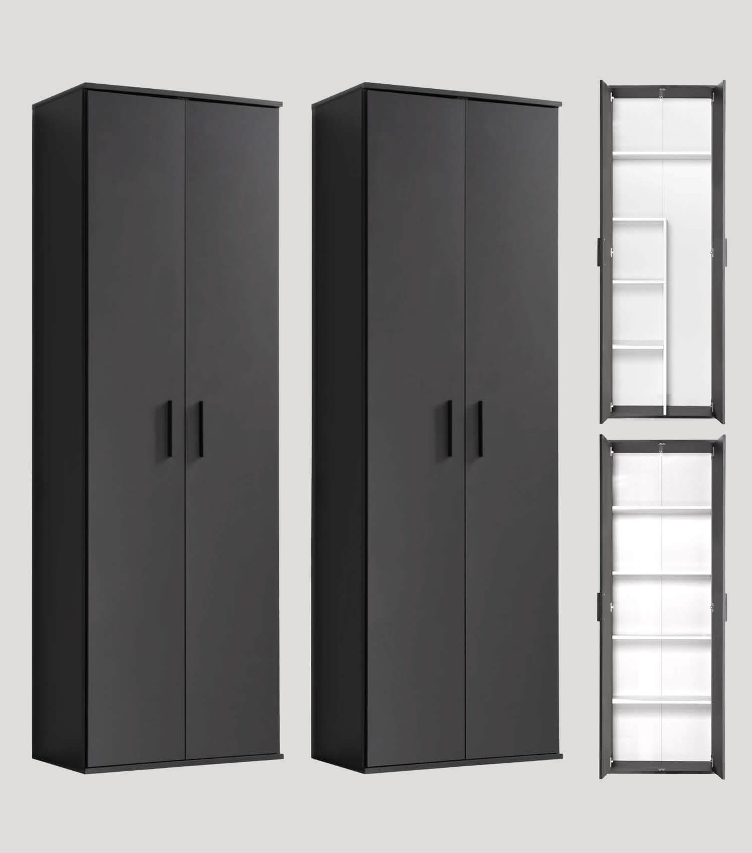 Mehrzweckschrank Set Schrankwand Büroschränke Mehrzweckschränke Kommode