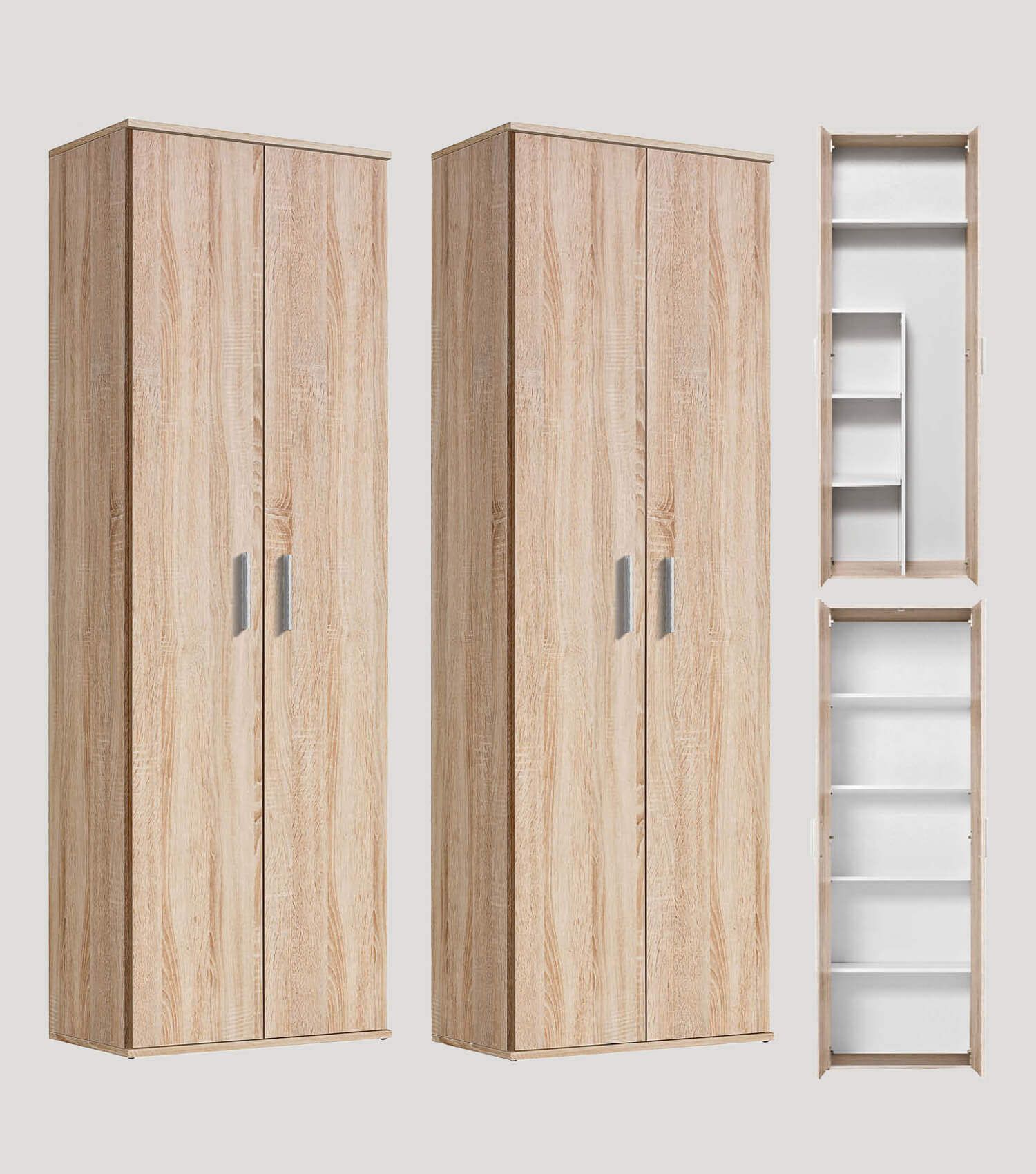 Mehrzweckschrank Set Schrankwand Büroschränke Mehrzweckschränke Kommode