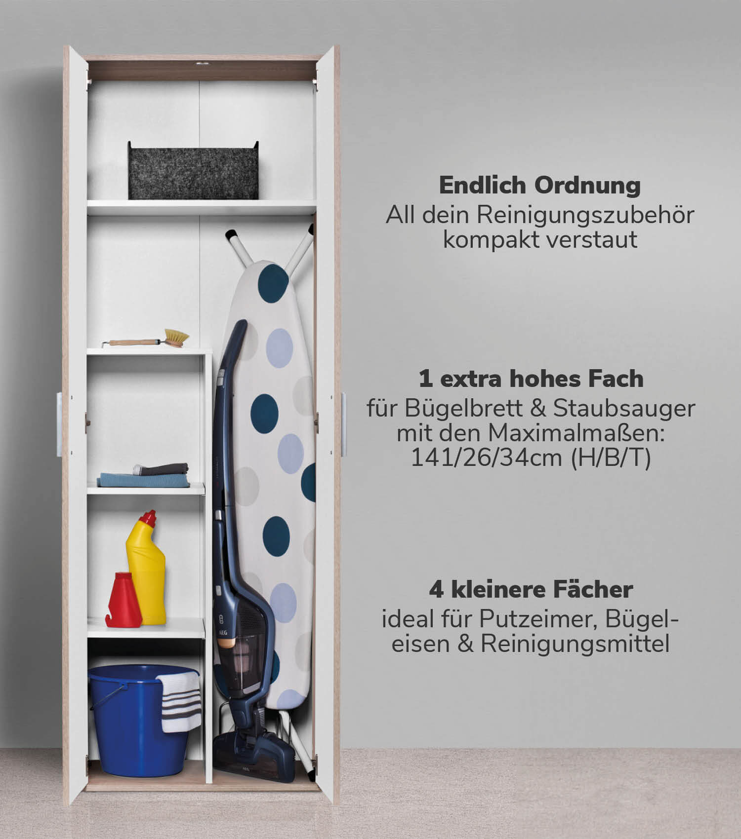 Mehrzweckschrank Set Schrankwand Büroschränke Mehrzweckschränke Kommode