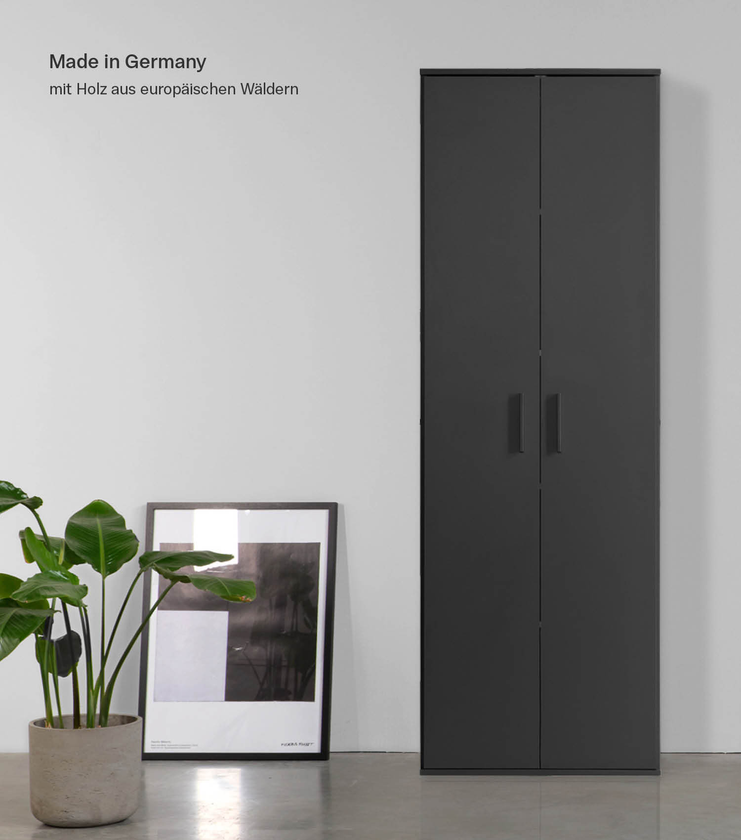 Garderobenschrank Schuhschrank Allzweckschrank Flurschrank Kleiderschrank Flur Möbel