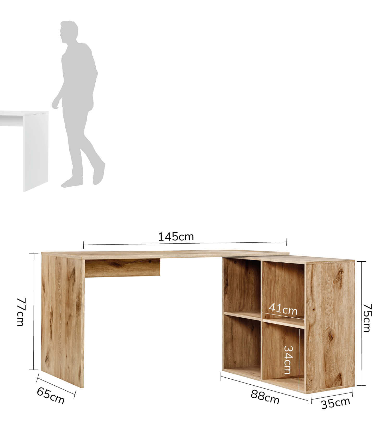 Schreibtisch Eckschreibtisch Computertisch Kinderschreibtisch PC Tisch