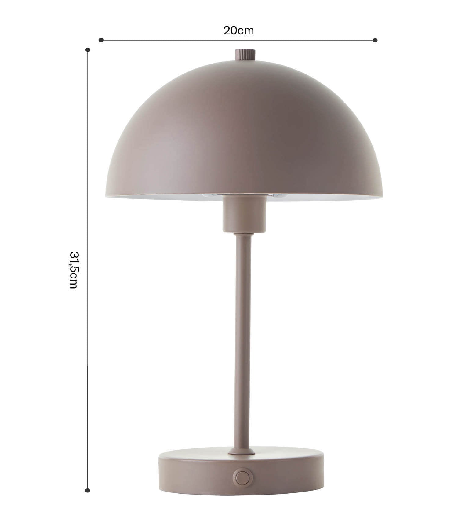 Tischlampe kabellos Akku Tischleuchte dimmbar aufladbar Nachttischlampe