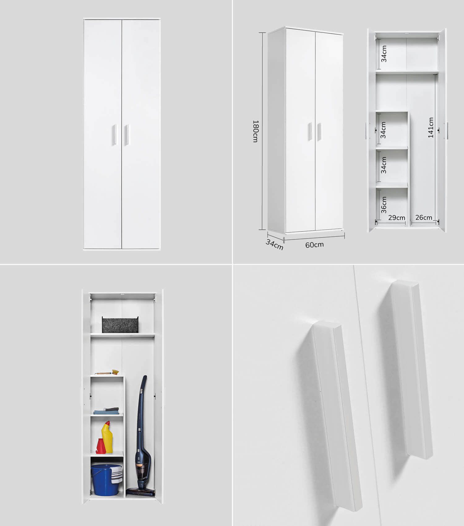 Mehrzweckschrank Set Schrankwand Büroschränke Mehrzweckschränke Kommode