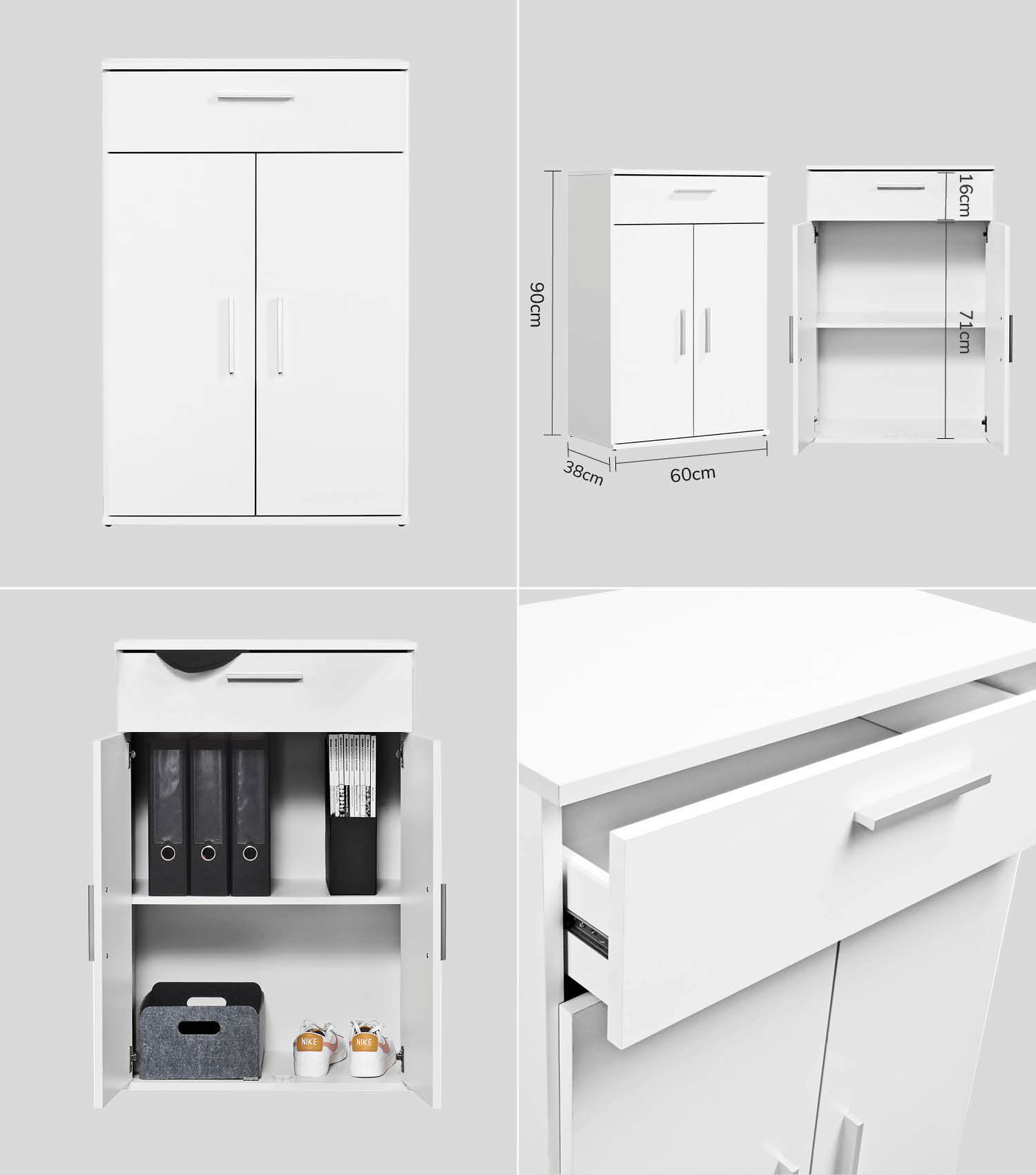 Mehrzweckschrank Set Schrankwand Büroschränke Mehrzweckschränke Kommode