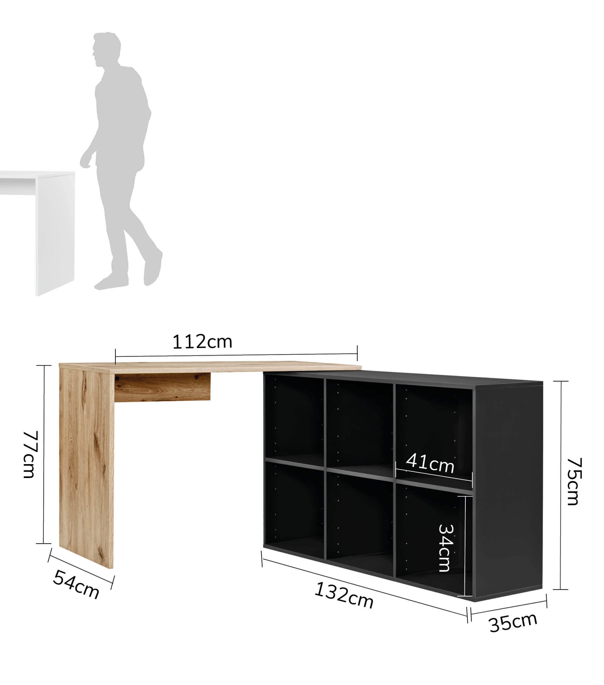 Schreibtisch Eckschreibtisch Computertisch Kinderschreibtisch PC Tisch