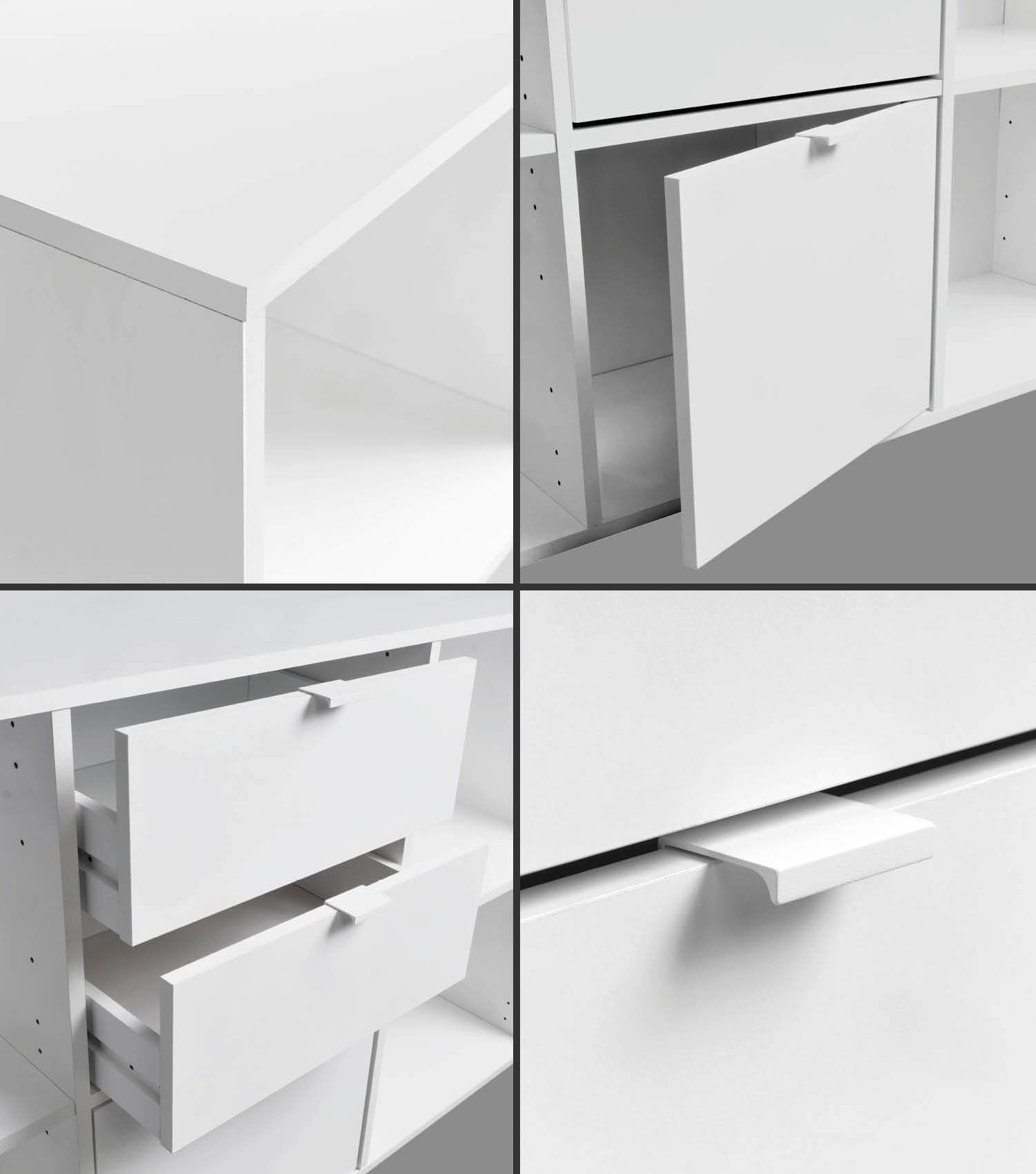 Schreibtisch Eckschreibtisch Computertisch Kinderschreibtisch PC Tisch