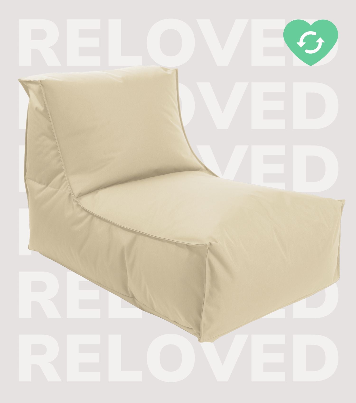 Sitzsack Bodenkissen Relaxliege Bean Bag Liege Sitzbag Sitzkissen#sku_BB2out-071beige_C