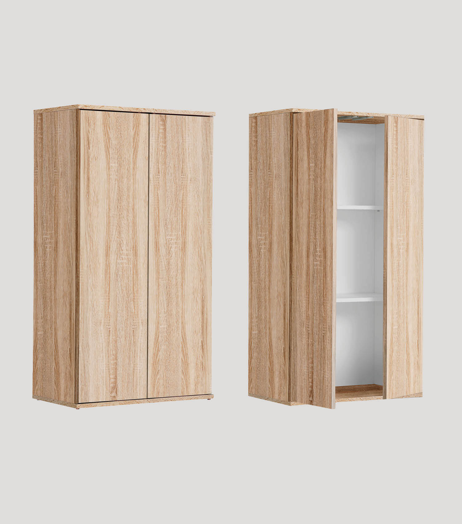 mokebo® 'Der Schlanke' Mehrzweckschrank Aktenschrank Made in DE #sku_MS1.2se-solo