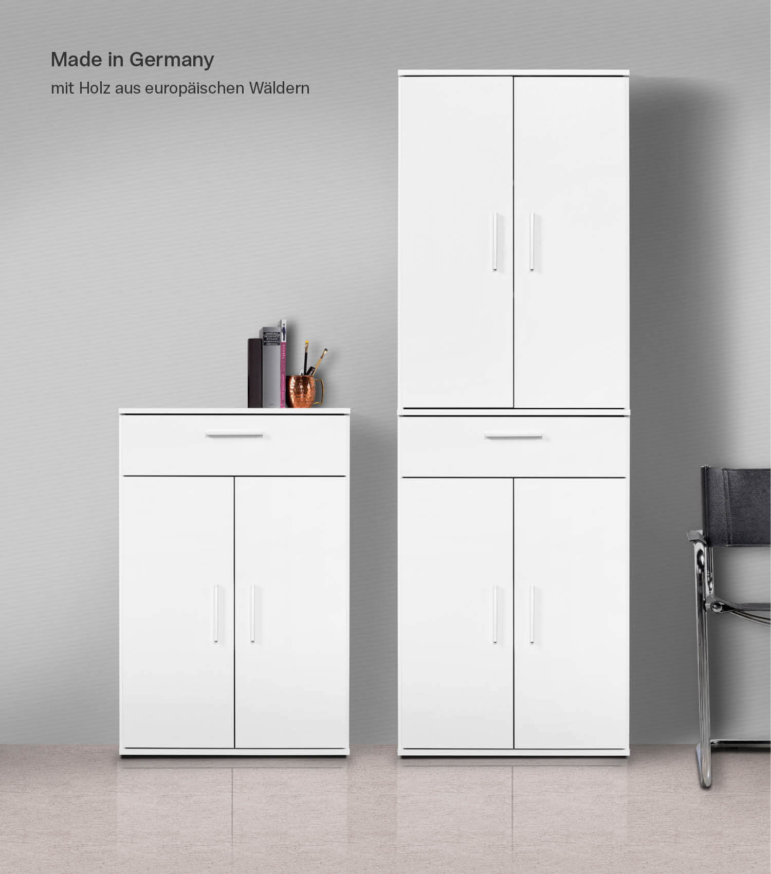 Mehrzweckschrank Set Schrankwand Büroschränke Mehrzweckschränke Kommode