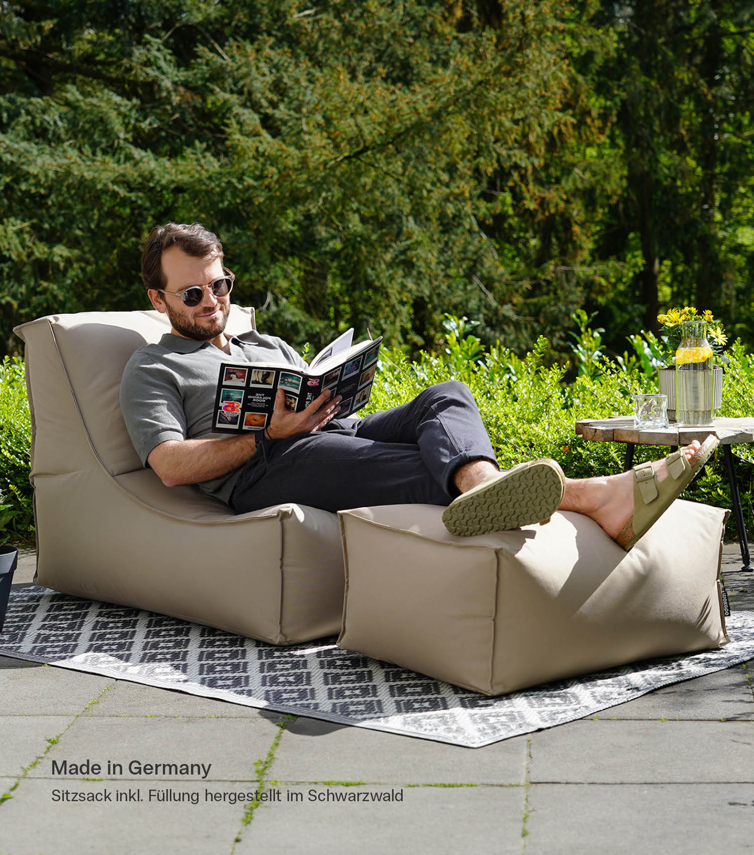 Sitzsack Bodenkissen Relaxliege Bean Bag Liege Sitzbag Sitzkissen