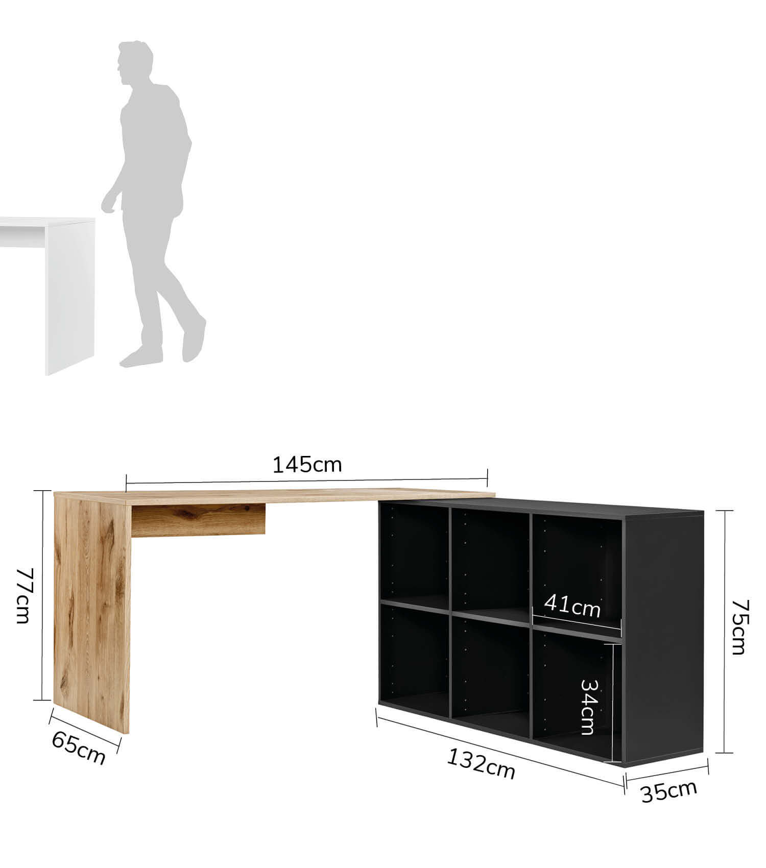 Schreibtisch Eckschreibtisch Computertisch Kinderschreibtisch PC Tisch