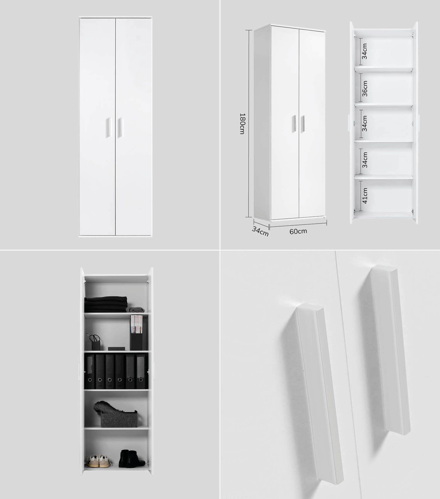 Mehrzweckschrank Set Schrankwand Büroschränke Mehrzweckschränke Kommode